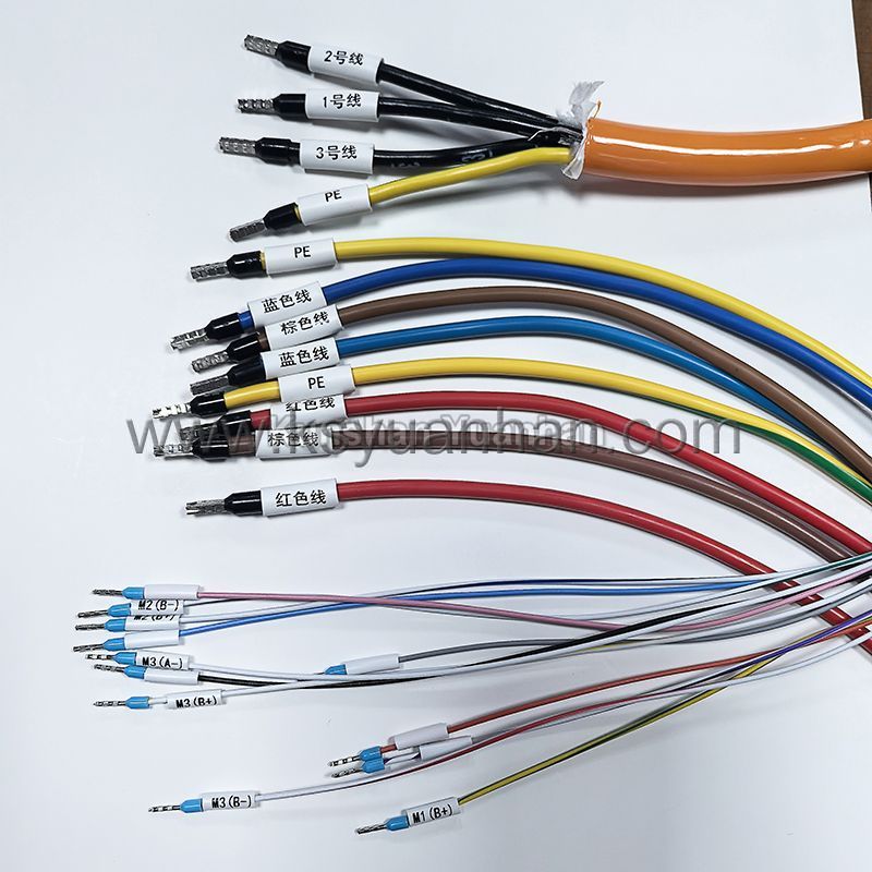 管型端子穿号码管伺服压接机YH-3PCHM