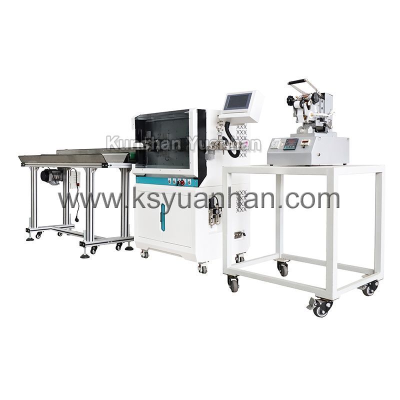 YH-605YJ全自动剥线机带输送带