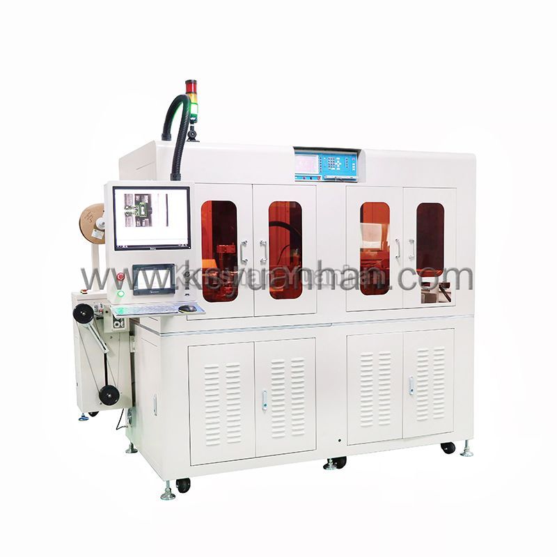 YH-A0706全自动同轴线打端沾锡机