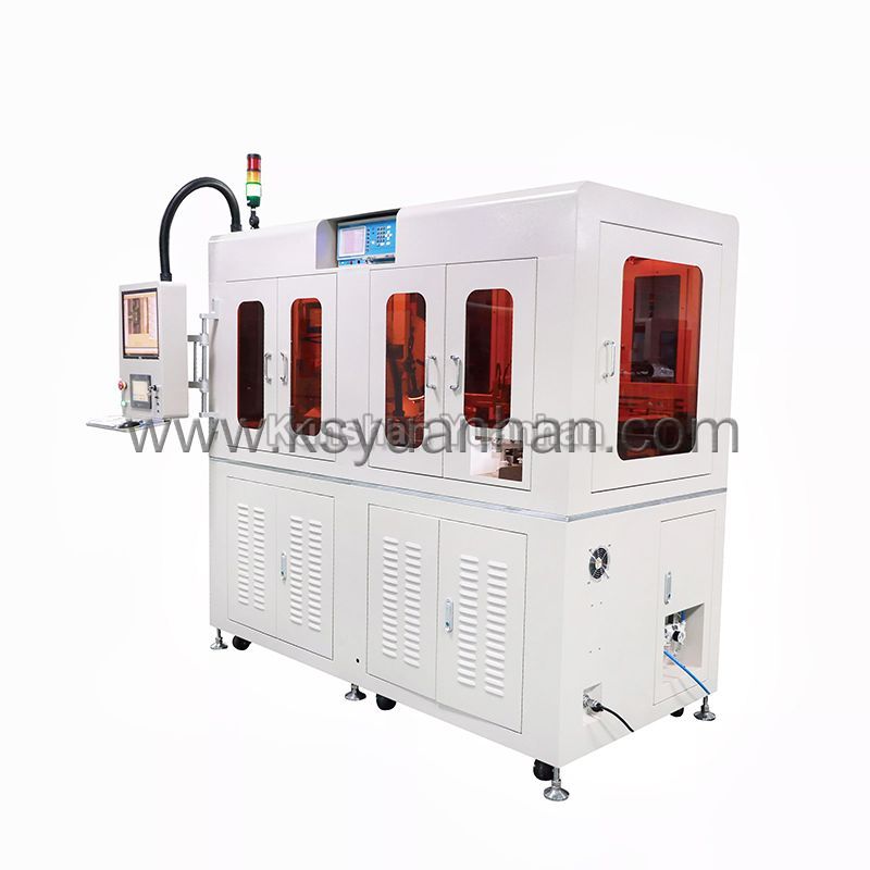 YH-A0706全自动同轴线打端沾锡机